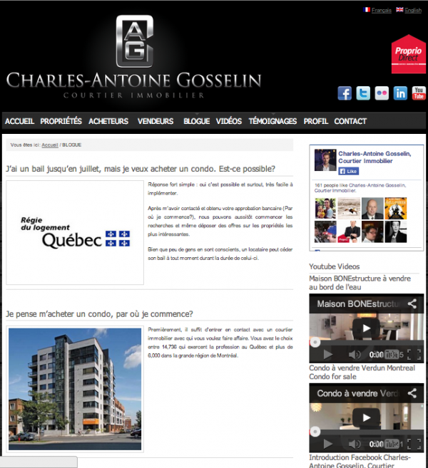 Blogue Charles-Antoine Gosselin