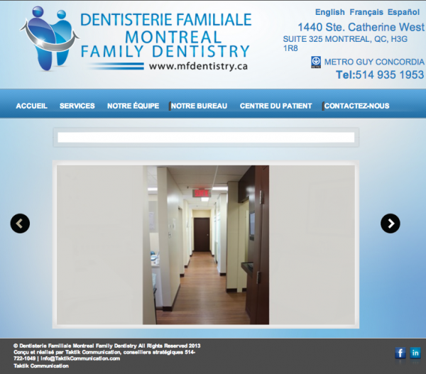 Bureau Dentisterie Familiale