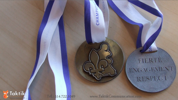 Médaille Boxe Québec 4