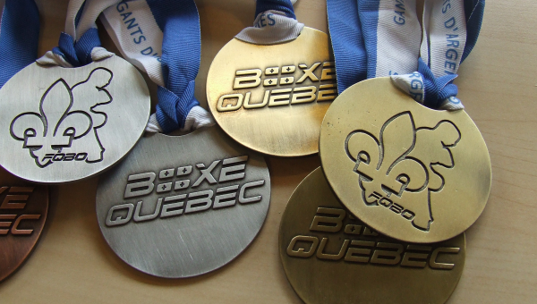 medailles sport marketing boxe quebec